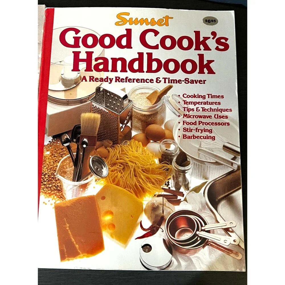 3 Vtg 90s Sunset Cookbooks Illustrated Paperback General Meats Appetizer Recipes